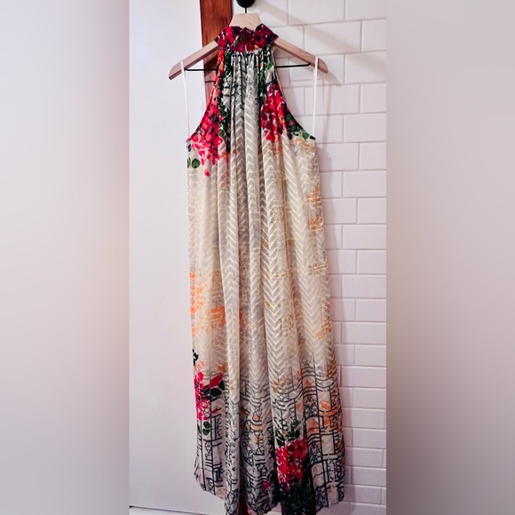 Anthropologie Bhanuni by Jyoti Patterned Floral Maxi Dress - Picture 3 of 9
